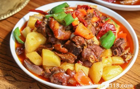 正宗新疆大盤雞的制作方法1