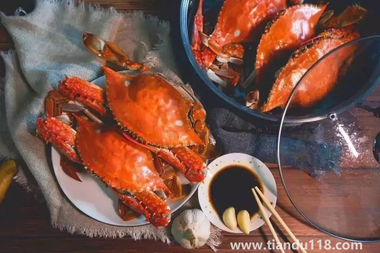 蒸梭子蟹要放個(gè)碗嗎1