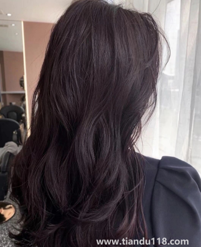 黑紫色適合黃皮嗎(黑紫發(fā)色素顏能染嗎)(圖3) 黑紫色適合黃皮嗎3