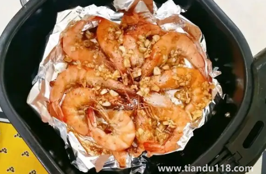 基圍蝦用空氣炸鍋炸多久3