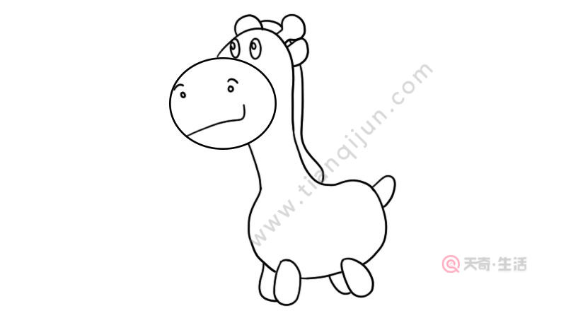 兒童節(jié)斑馬玩具簡筆畫教程